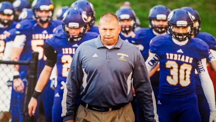 Kluver at Indianola High, where he coached Zac Easter.